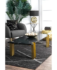 nuLoom Smoky Contemporary Thigpen 5' x 8' Area Rug