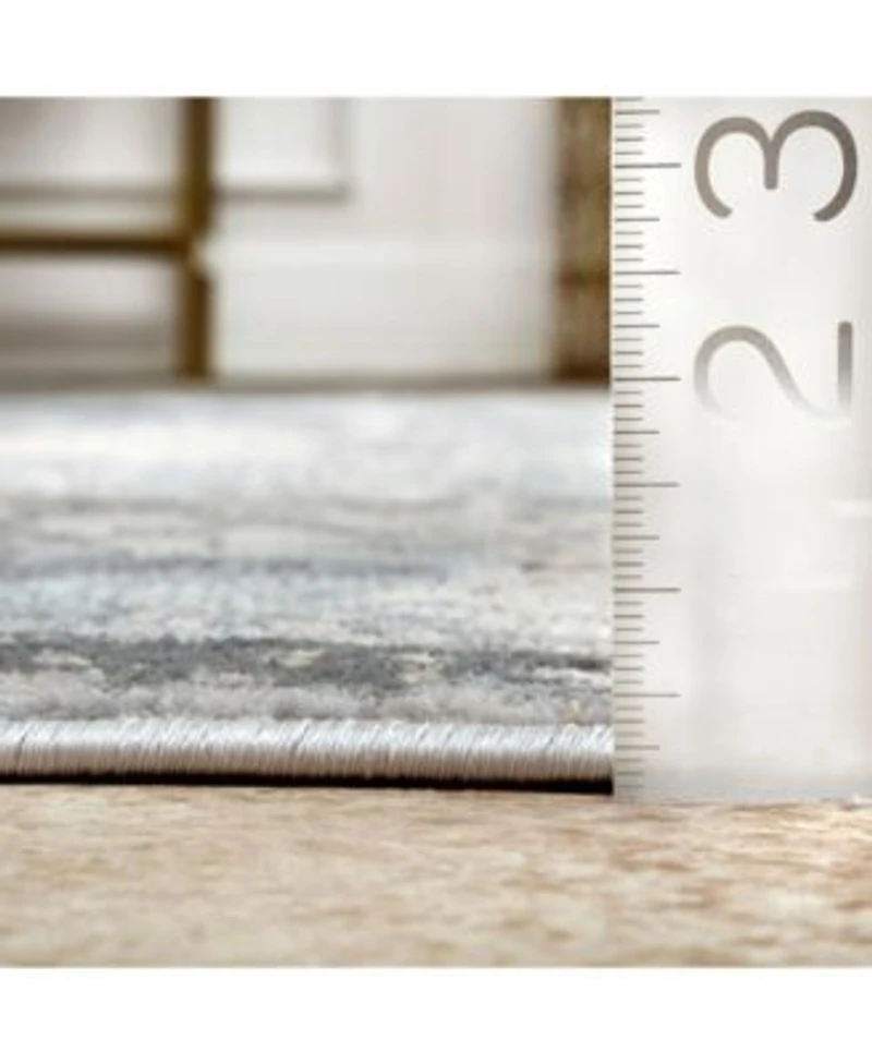 Nuloom Cyme Vintage Inspired Natalya Gray Area Rug