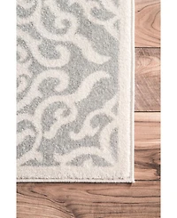 nuLoom Bodrum Ombre Contessa Gray 8' x 10' Area Rug