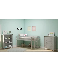 Alaterre Furniture Jasper Twin Wood Junior Loft Bed