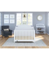 Graco Changing Table with Water-Resistant Changing Pad (White)