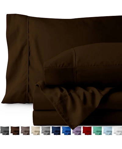 Bare Home Ultra-Soft Double Brushed Sheet Set