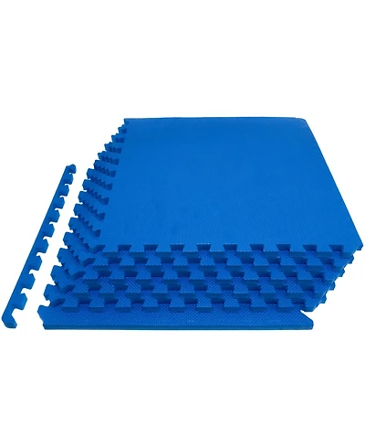 Exercise Puzzle Mat 3/4-in, 24 Sq Ft - 6 Tiles