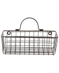 Design Imports Small Wire Wall Basket Set of 2