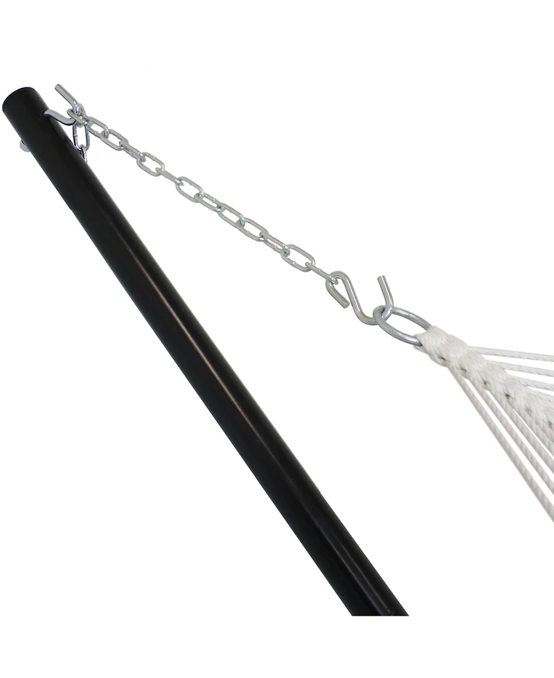 Large 2-Person Hammock Stand with Heavy-Duty Steel Beam Construction