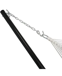 Large 2-Person Hammock Stand with Heavy-Duty Steel Beam Construction