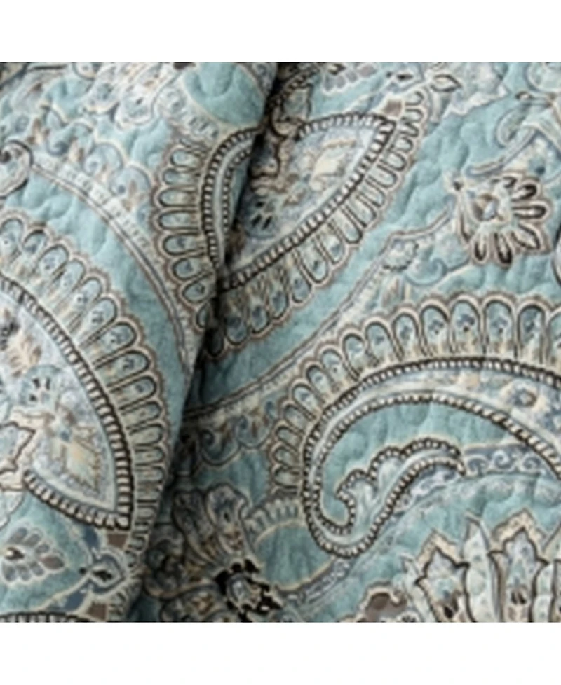 Southshore Fine Linens Classic Paisley 3-Pc. Quilt Set, King/California King