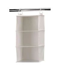 Household Essentials 3-Shelf Hanging Closet Organizer