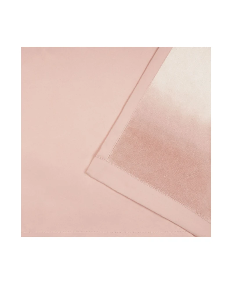 Exclusive Home Curtains Catarina Layered Solid Blackout and Sheer Grommet Top Curtain Panel Pair, 52" x 63"