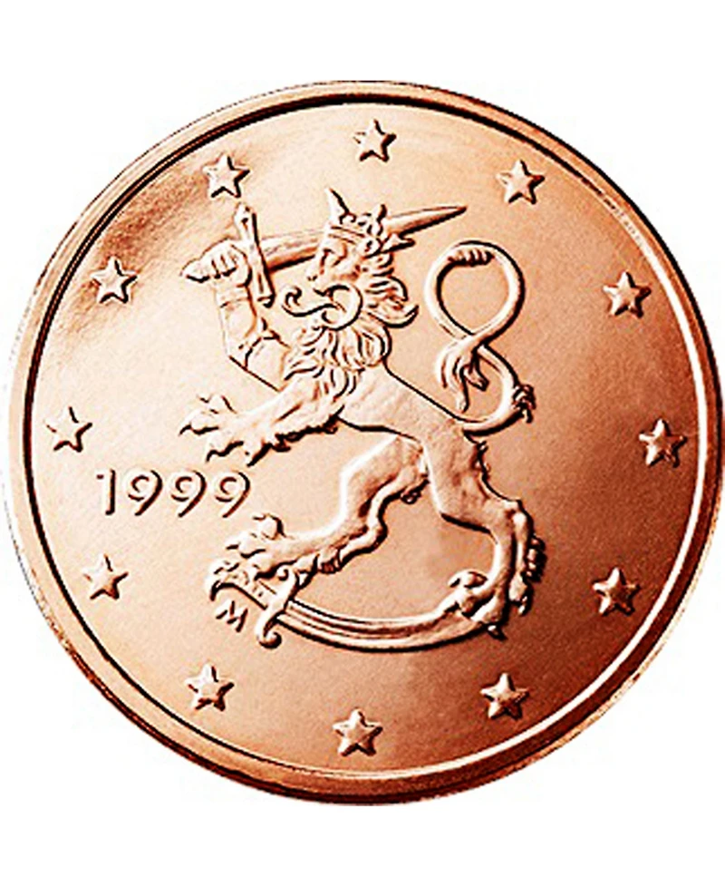 American Coin Treasures Finland 2-Euro Coin Cufflinks