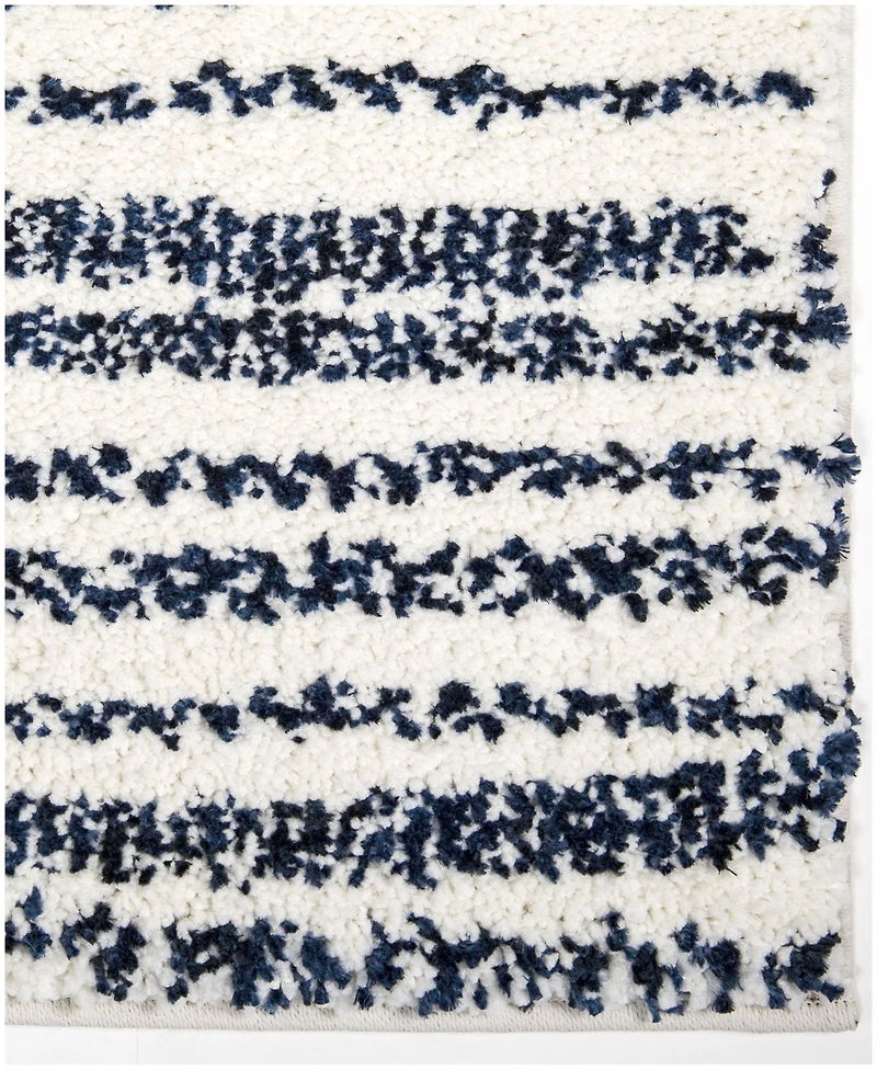 Closeout! Orian Cotton Tail Knitted All Over Neutral 6'7" x 9'6" Area Rug