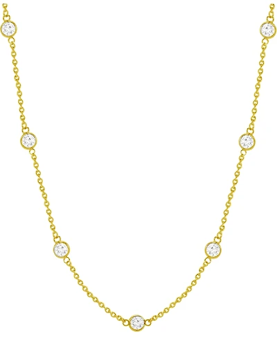 And Now This 18" Statement Necklace Silver or Gold Plate
