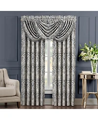 J Queen New York Alexis Waterfall Window Valance, 43" x 33"