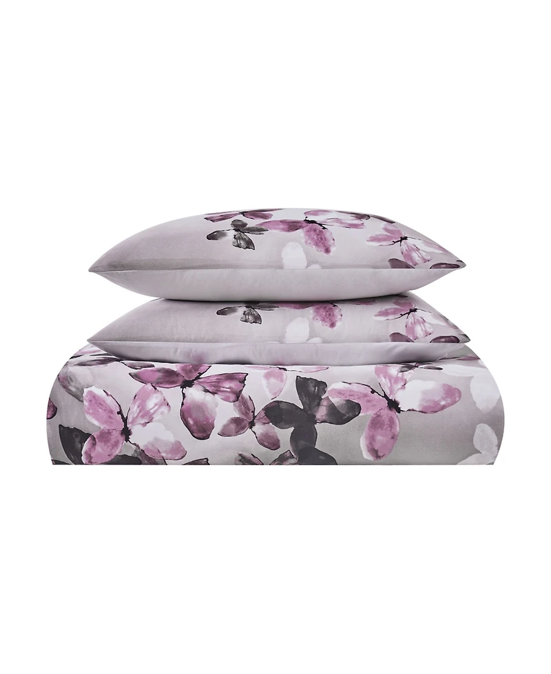 Vince Camuto Home Lissara 3 Piece Comforter Set, Full/Queen