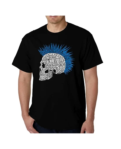 La Pop Art Men's Word - Punk Mohawk T-Shirt