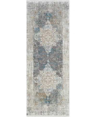 Surya Solar Sor- Mist 3' x 8' Runner Area Rug