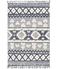 Closeout! Surya Cheyenne Chy-2307 Navy 4' x 6' Area Rug