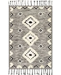 Closeout Livabliss Apache Apa Black Rug