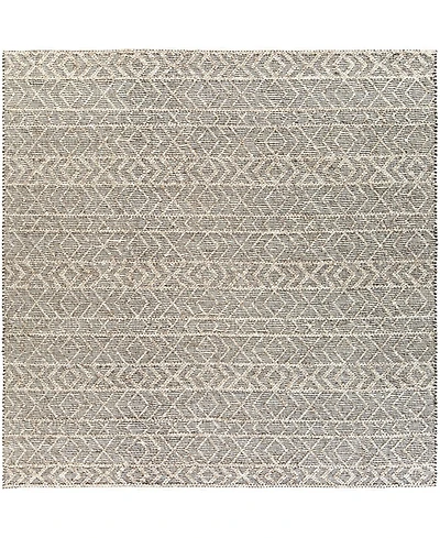 Surya Ingrid Ing-2000 Black 8' x 8' Square Area Rug