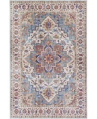 Livabliss Iris Irs 2301 Navy Area Rug