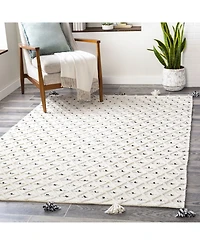 Livabliss Azalea Aza-2301 Gray 5' x 7'6" Area Rug