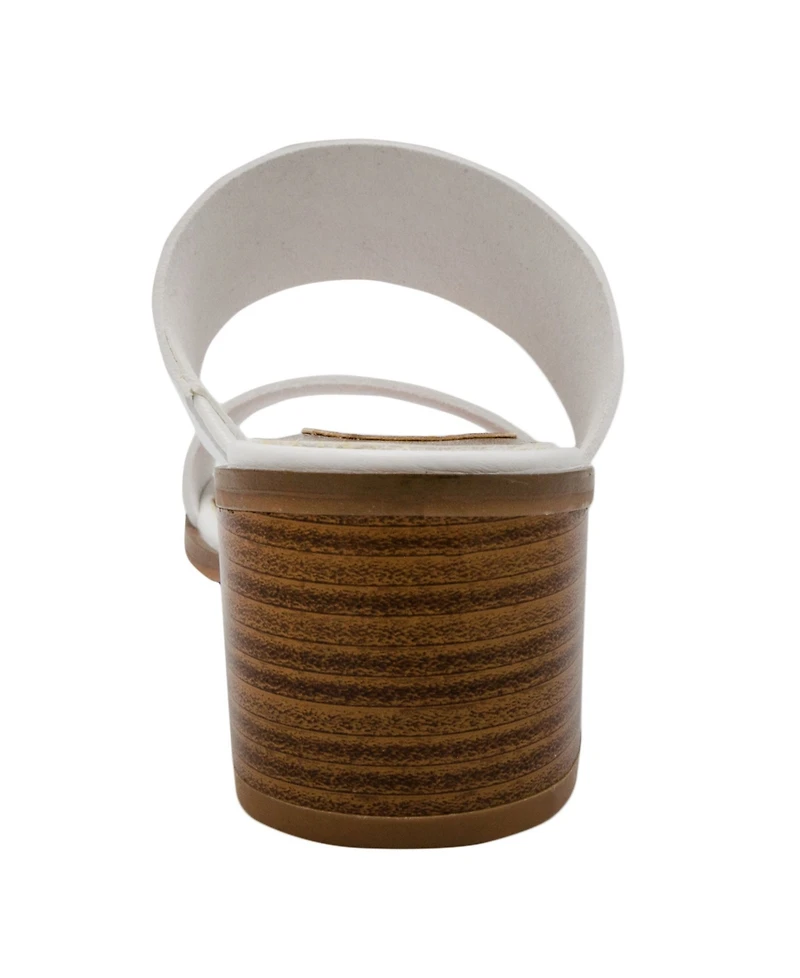 Sugar Women's Halo Two-Band Block-Heel Slides