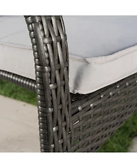 Noble House San Pico Stacking Chairs, Set of 4