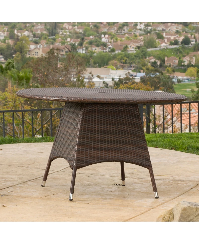 Noble House Adrian Outdoor Round Dining Table