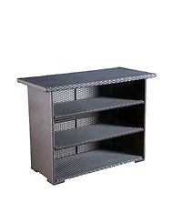 Noble House Levont Contemporary Outdoor Bar