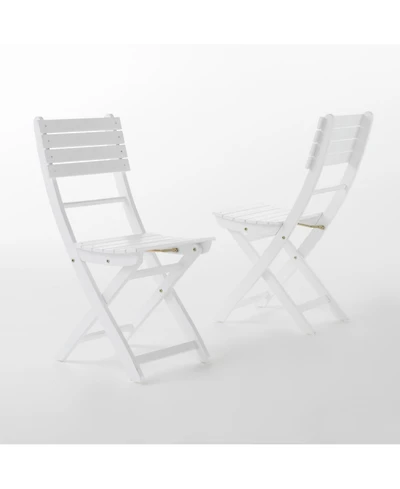 Noble House Positano Outdoor Foldable Dining Chairs