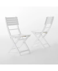 Noble House Positano Outdoor Foldable Dining Chairs