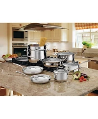 Cuisinart Contour Stainless Steel 13-Pc. Cookware Set
