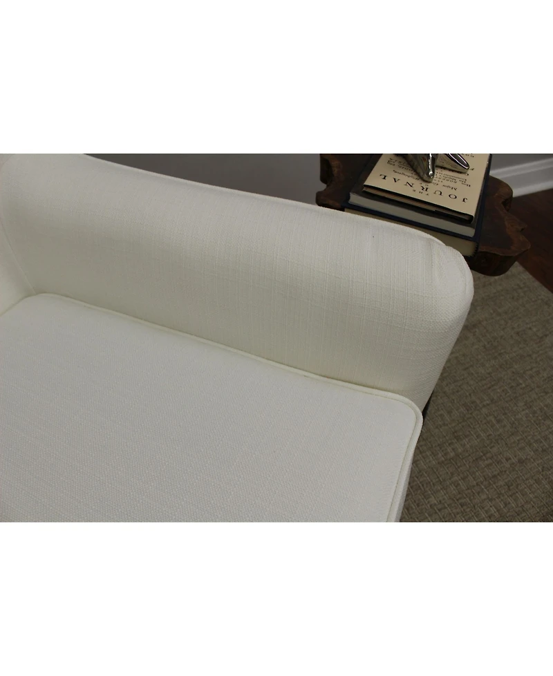 Foxhill Trading Laura Mid-Century Armed Lounge Chair