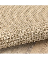 Oriental Weavers Karavia 2160X Sand 6'7" x 9'6" Outdoor Area Rug
