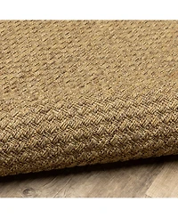 Oriental Weavers Karavia KAR06 Tan 3'7" x 5'6" Outdoor Area Rug