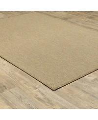 Oriental Weavers Karavia 2067X Sand 6'7" x 9'6" Outdoor Area Rug