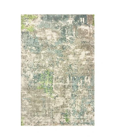 Oriental Weavers Formations 70007 Blue 8' x 10' Area Rug