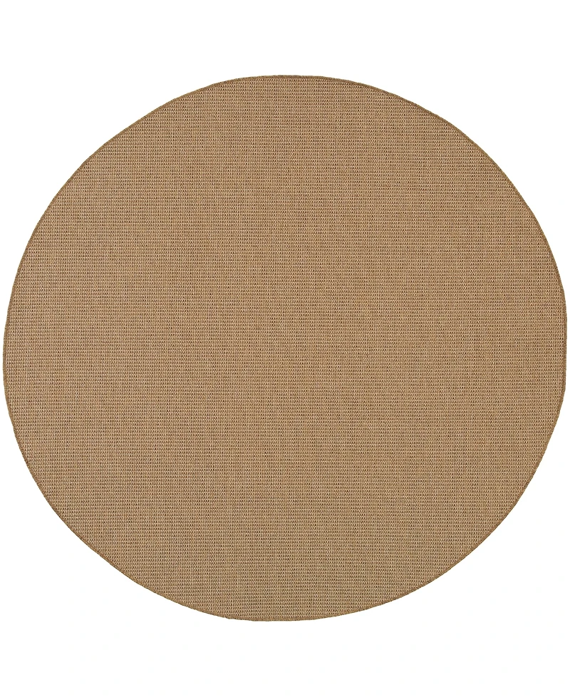 Oriental Weavers Karavia 2067X Sand 7'10" Round Rug