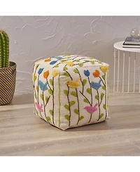 Noble House Almodi Boho Ottoman Pouf