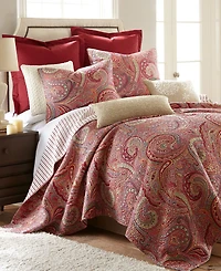 Levtex Spruce Paisley Reversible 3-Pc. Quilt Set, Full/Queen
