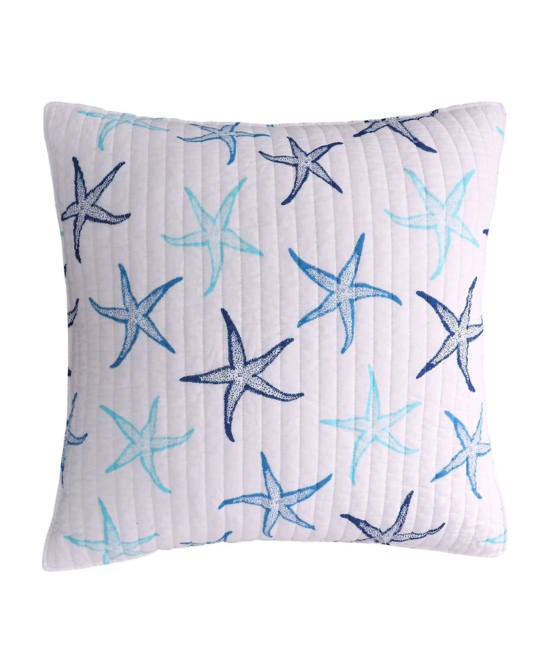 Levtex Camps Bay Coastal 2-Pc. Sham Set, European