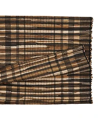 Saro Lifestyle Striped Water Hyacinth Runner