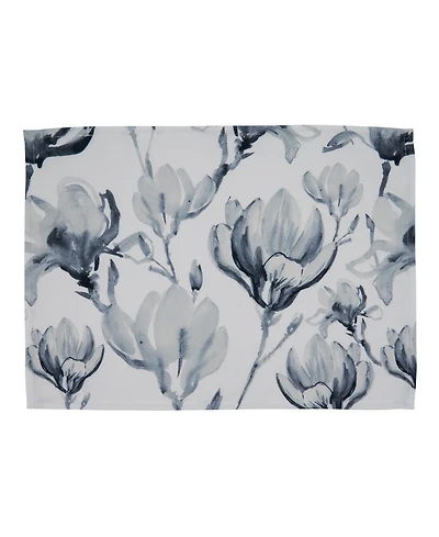 Saro Lifestyle Watercolor Floral Placemat Set of 4