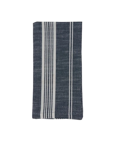 Saro Lifestyle Striped Napkin Set of 4