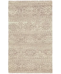 Closeout! Feizy Nizhoni R6319 Mushroom 7'9" x 9'9" Area Rug