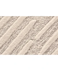 Feizy Enzo R8737 Ivory 3'6" x 5'6" Area Rug