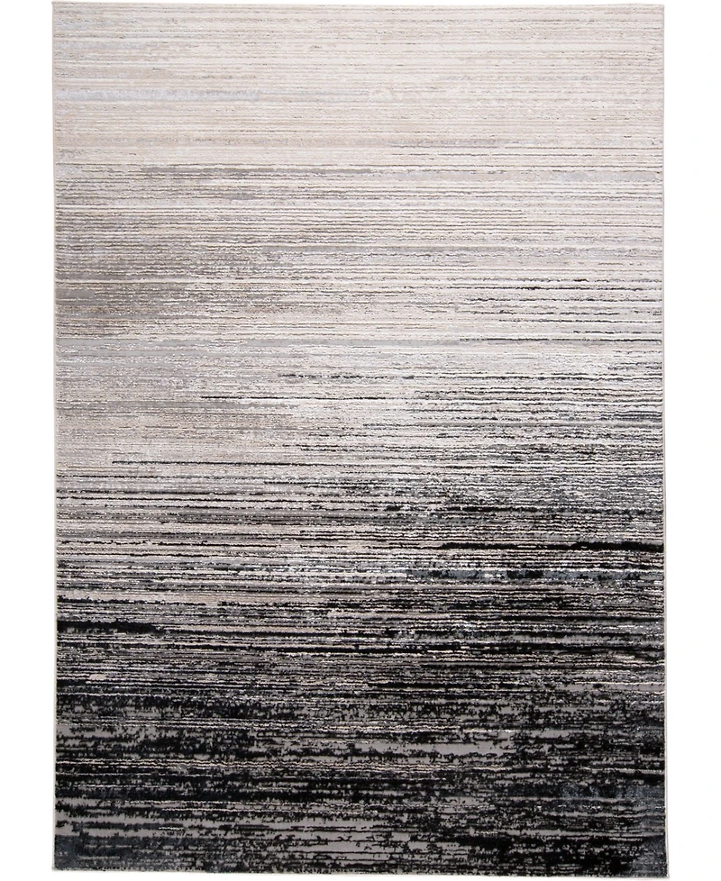 Feizy Micah R3337 Black 5' x 8' Area Rug