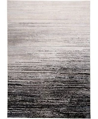Simply Woven Hadlee R3337 Black Rug