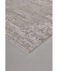 Simply Woven Rayne R3888 Silver Area Rug