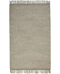 Feizy Phoenix R0810 Brown 5' x 7'6" Area Rug